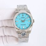 ROLEX Multicolor Oyster Perpetual Series 2824 Chips Blue Watch